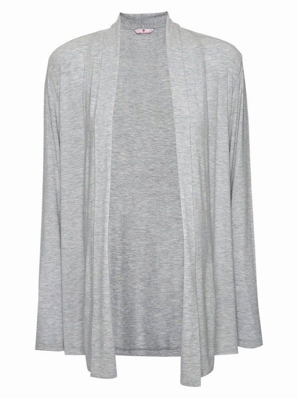 Damski kardigan gładki szary BellyButton Maternity