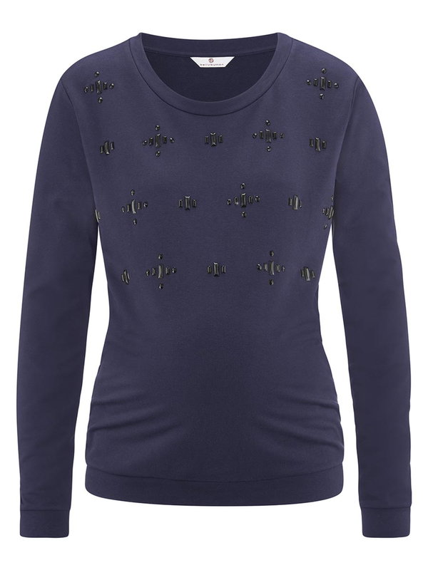 Damski sweter ciążowy granatowy Bellybutton Maternity