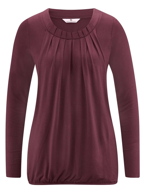Damska bluzka do karmienia bordowa Bellybutton Maternity