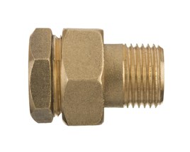 ZŁĄCZKA MOSIĘŻNA ŚRUBUNEK PROSTY ORING 5/4'' - H/ZM-17-032
