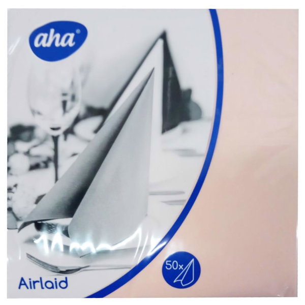 Serwetka Airlaid 40x40 flizelina różowa 50szt