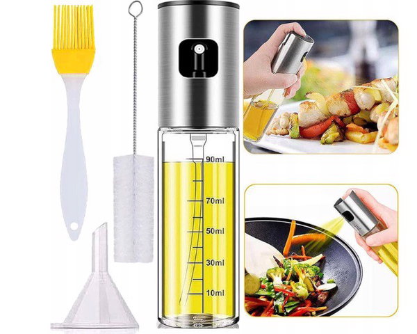 Spryskiwacz do oleju oliwy szklany 100ml