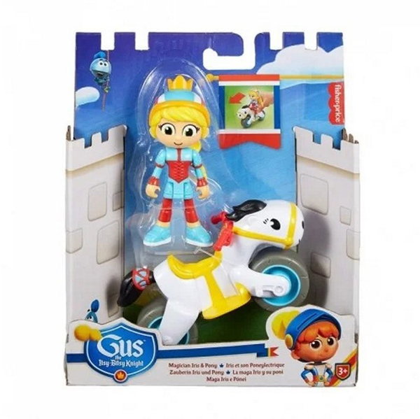 MATTEL Gus Mały Wielki Rycerz Iris i Pony 2pak 10cm