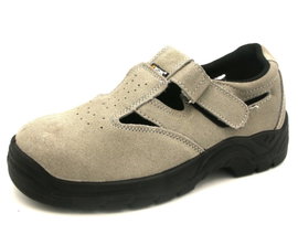 CURSA S1 SR sandał roboczy sued grey leather R.39