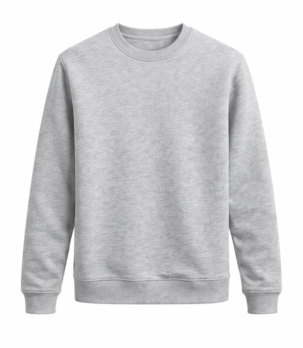 Bluza bez kaptura ESSEX grey melange r. XXL