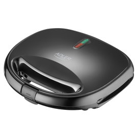 Adler Nut Cookie Maker - AD 3071 - 750 W - Liczba ciastek 12 - Orzechy - Czarny