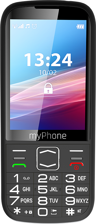 myPhone HALO 4 LTE (Black) Single SIM 3.5" TFT 320x480/128MB/64MB RAM/SD Card/4G