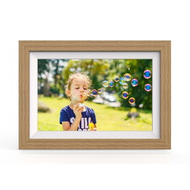 Ramka Cyfrowa 10.1'' z aplikacją Frameo 32GB - jasnobrązowa