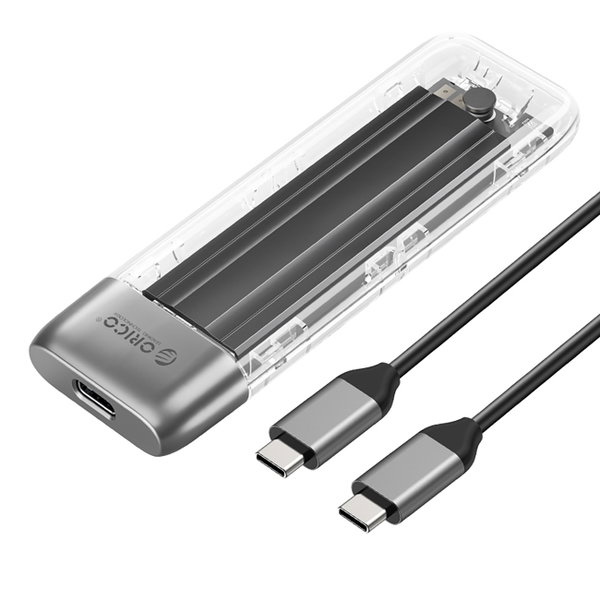 Kieszeń obudowa na dysk TXM2-C3 M.2 NVME USB-C 10Gb/s - szara