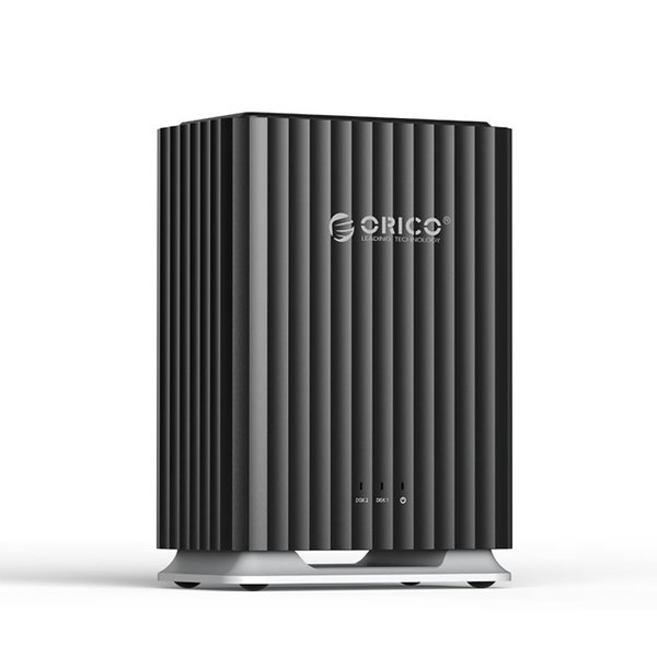Obudowa 9728C3 na 2 dyski 2.5'' HDD / SSD / 3.5'' HDD - czarna
