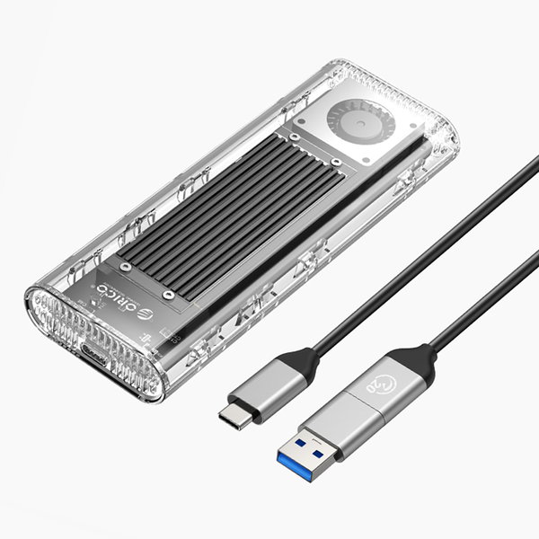 Kieszeń obudowa na dysk TCM2-G20 M.2 NVME USB-C 3.2 20Gb/s