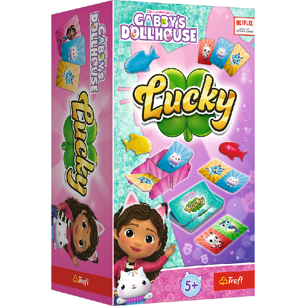 TREFL 02592 Gra Lucky Koci Domek Gabi