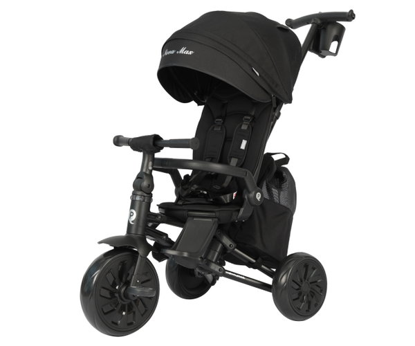 MILLY MALLY 6307 Qplay Rowerek Trójkołowy Nova Max Black
