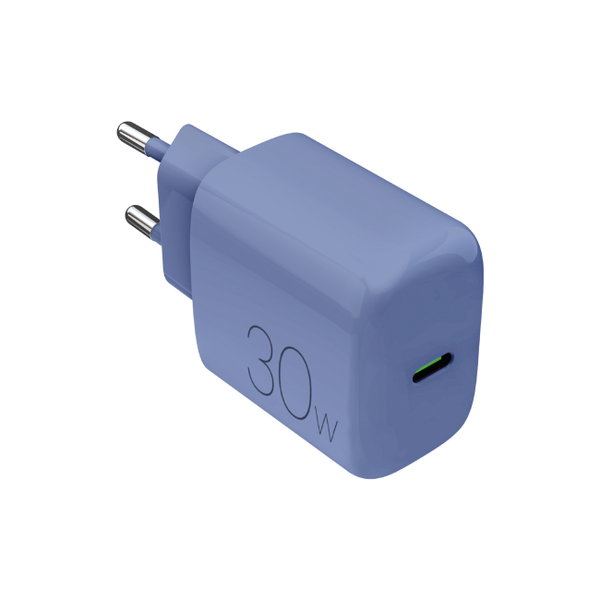 Ładowarka sieciowa USB-C Pro Lite 30W - niebieska