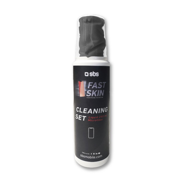 ZESTAW Płyn do czyszczenia ekranów smartfonów z mikrofibrą 250 ml