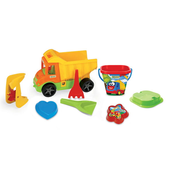 Multi Truck wywrotka z kompletem do piasku z wiaderkiem