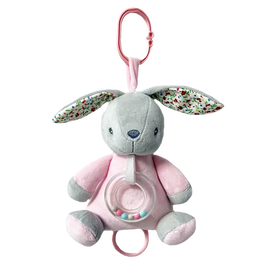 AXIOM 9194 Pozytywka Króliczek różowy 18 cm