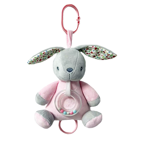 AXIOM 9194 Pozytywka Króliczek różowy 18 cm