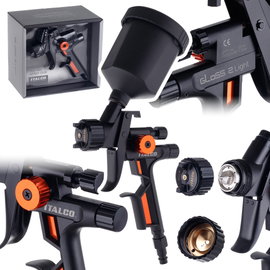 Pistolet lakierniczy MINI ITALCO GLOSS LIGHT HVLP 1,5bar dysza 0,8mm