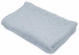 MATEX Pled dziecięcy z akrylu 75x100 TB0135 42 szary WYPRZEDAŻ