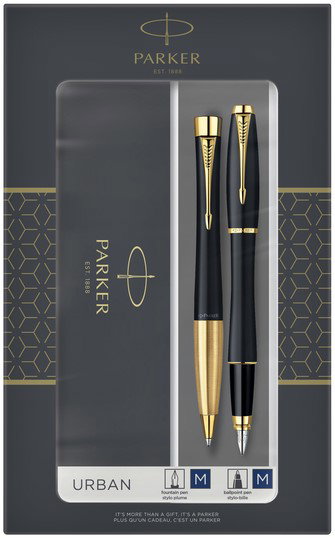 PIÓRO WIECZNE + DŁUGOPIS URBAN CZARNY GT 2093381