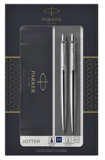 DŁUGOPIS+OŁÓWEK JOTTER STALOWY CT 2093256
