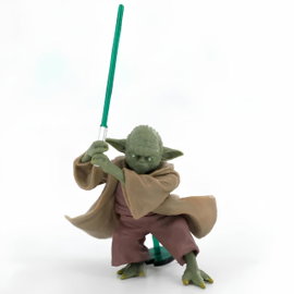 Figurka akcji Mistrz Yoda Gwiezdne Wojny 6 cm miniaturowa postać Yody z Star
