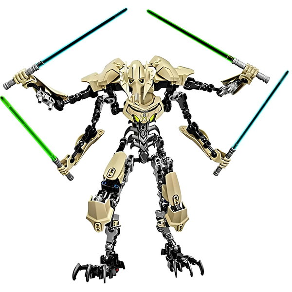 Figurka kolekcjonerska kosmiczny generał cyborg 32 cm postać sci-fi