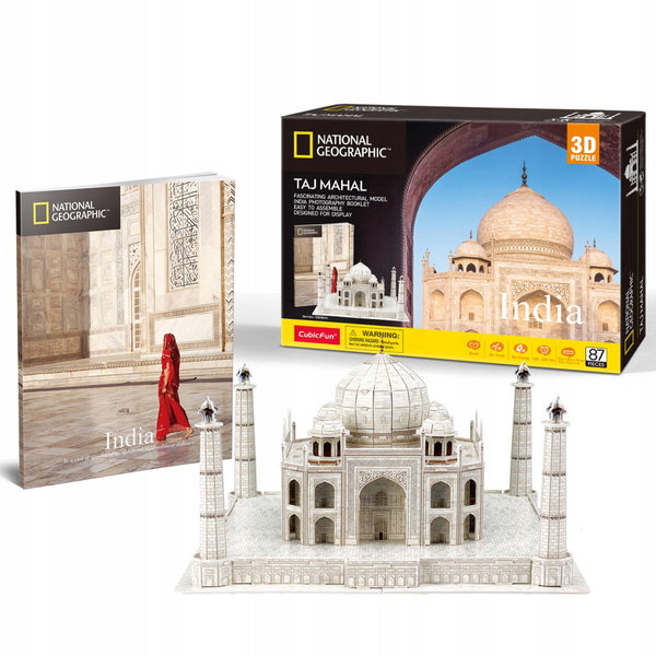 PUZZLE 3D NATIONAL GEO TAJ MAHAL 9810