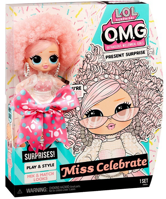 L.O.L. SURPRISE OMG BIRTHDAY-M CELE LOL 579755EUC
