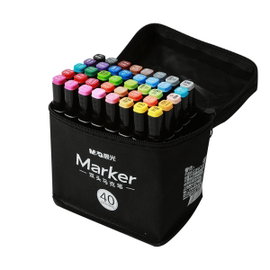 Marker artystyczny alkoholowy, dwustronny, 3,2 mm