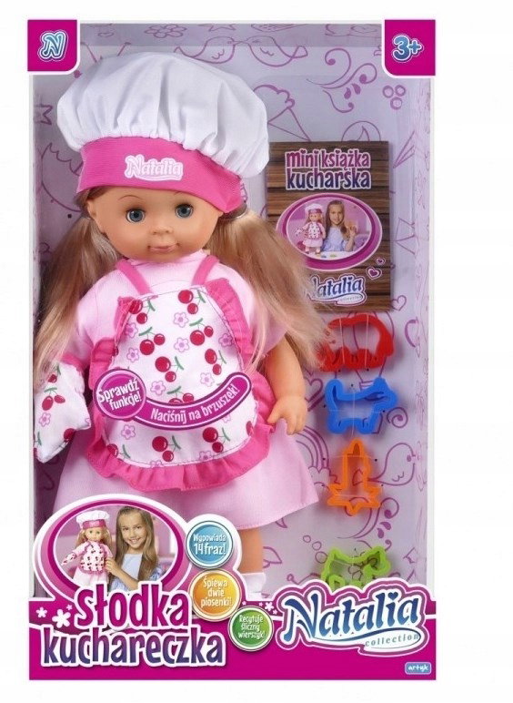 LALKA NATALIA SŁODKA KUCHARECZKA 0664