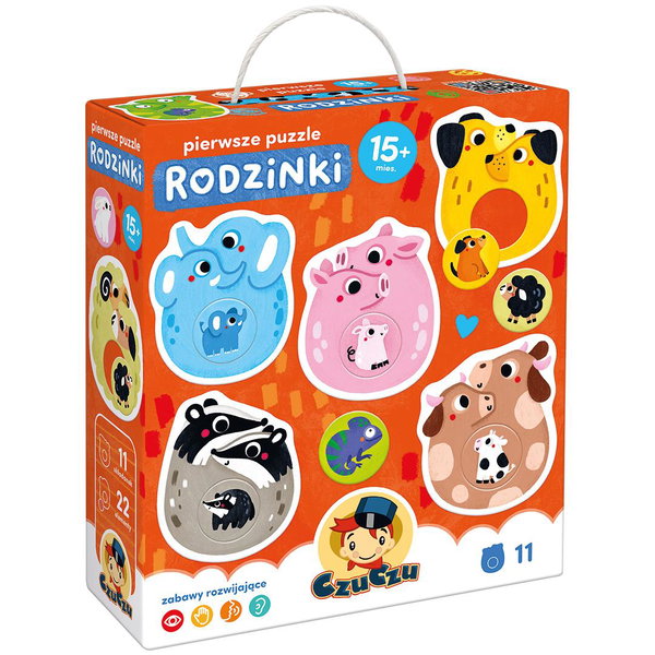CzuCzu Pierwsze puzzle Rodzinki 4065