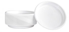 TALERZ PLASTIKOWY 22CM WIELORAZOWY OP 100SZT 8924