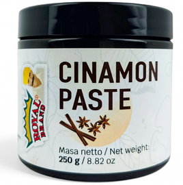 Pasta cukiernicza cynamonowa 250g smak i aromat lasek cynamonu