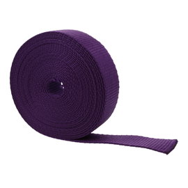 Taśma Nośna 20mm Polipropylen 400kg grubość 1,5mm FIOLETOWA 50 metrów