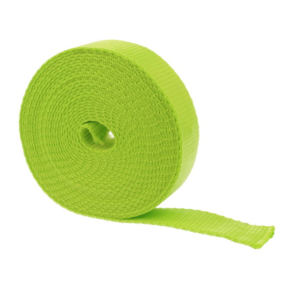 Taśma Nośna 20mm Polipropylen 400kg grubość 1,5mm SELEDYNOWA 50 metrów