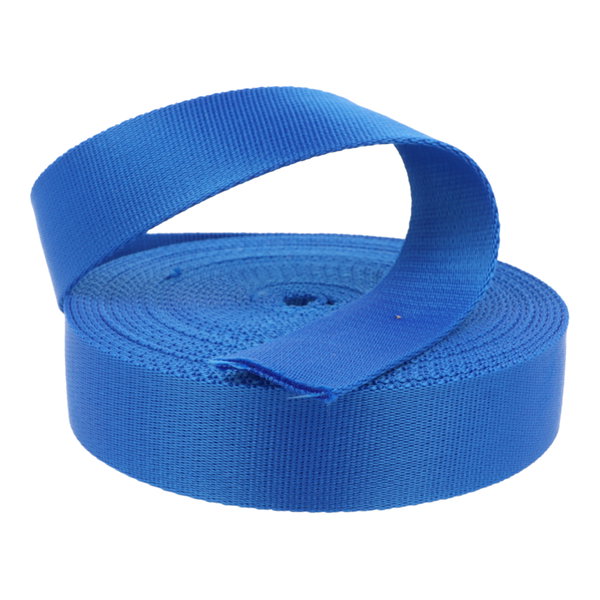 Taśma Nośna 50mm Gładka grubość 2mm Polipropylen 50 metrów NIEBIESKA