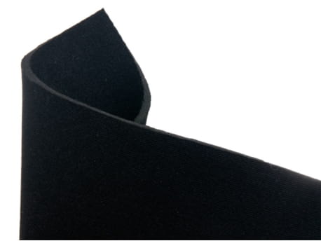 Tkanina Pianka Neopren 120cm Czarna 2.5mm