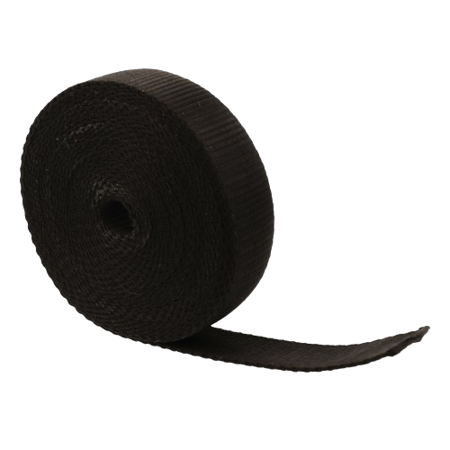 Taśma Nośna 20mm Polipropylen 400kg grubość 1,5mm CZARNA 50 metrów