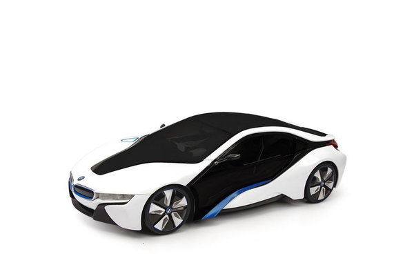 BMW I8 R/C skala1:24 Rastar 48400 samochód sterowany biały