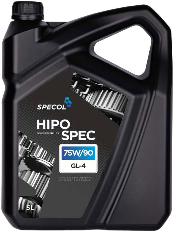 SPECOL OLEJ 75W90 5L HIPOSPEC / GL4 / PÓŁSYNTETYCZNY / FORD WSD M2C 175 / 501.50