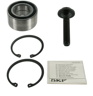 SKF ŁOŻYSKO KOŁA VW PRZÓD A3/ ŁOŻYSKO + ŚRUBA + 2 PIERŚCIENIE