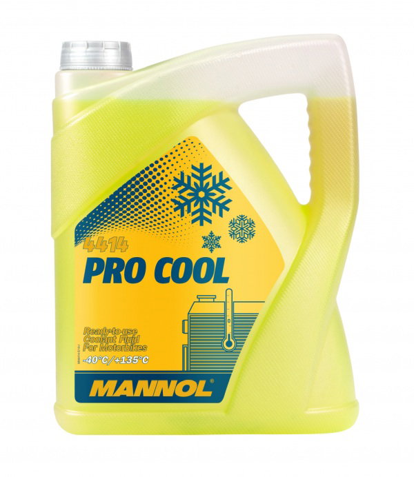 MANNOL PŁYN DO CHŁODNIC MOTO PROCOOL -40C/+135C 5L
