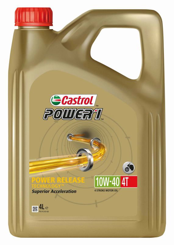 CASTROL 10W40 4L POWER 1 4T/ MOTOCYKLE