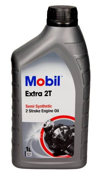 MOBIL OLEJ EXTRA 2T PÓŁSYNTET. 1L