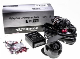 STEINHOF WIĄZKA HAKA HOLOWNICZEGO, ELEKTRYCZNA UNIWERSALNA Z MODUŁEM PRZYCZEPY