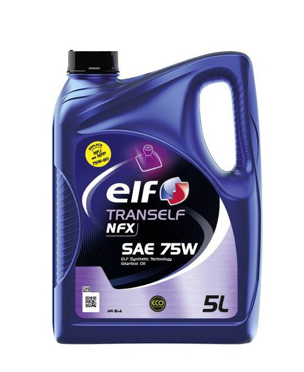 ELF OLEJ 75W TRANSNFX 5L / GL4 / ZASTĘPUJE NFJ I NFP / SX / JXX / TLX / NDX
