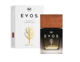K2 ZAPACH PERFUMY DO SAMOCHODU 50ML SAMURAI/ EVOS FLAKON