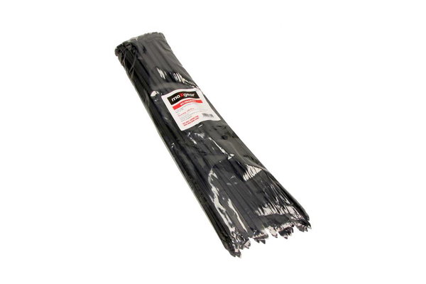 MAXGEAR OPASKA PLASTIKOWA 9X550 (100 SZT) CZARNA